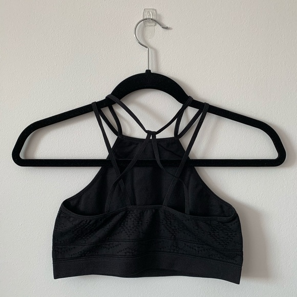 Victoria’s Secret black high neck bralette small - Picture 2 of 2